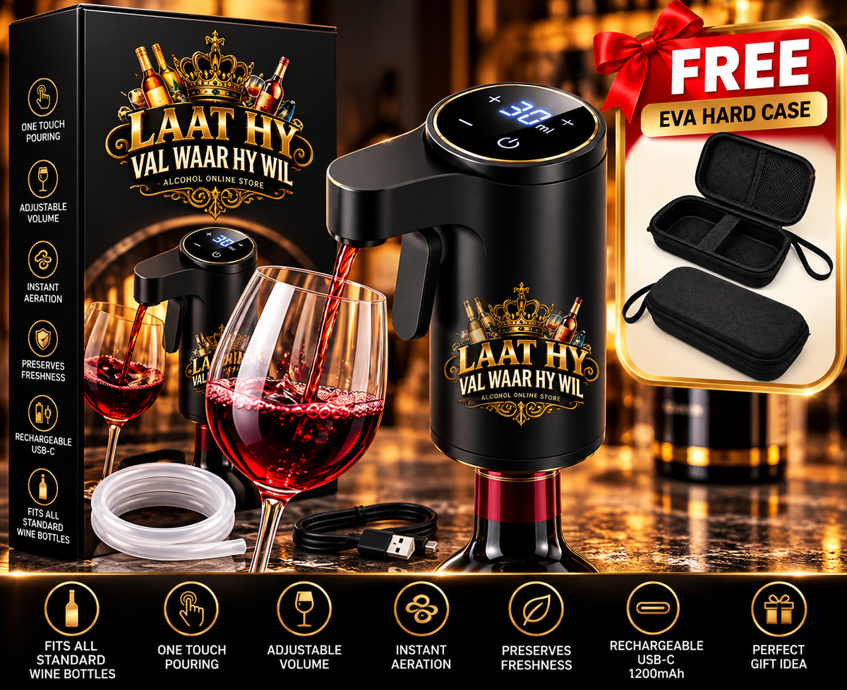 Laat hy val waar hy wil Smart Electric Wine & Spirit Dispenser